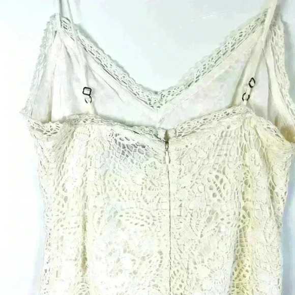 Rag & Bone Aleah Crochet V Neck Mini Dress - Picture 9 of 9